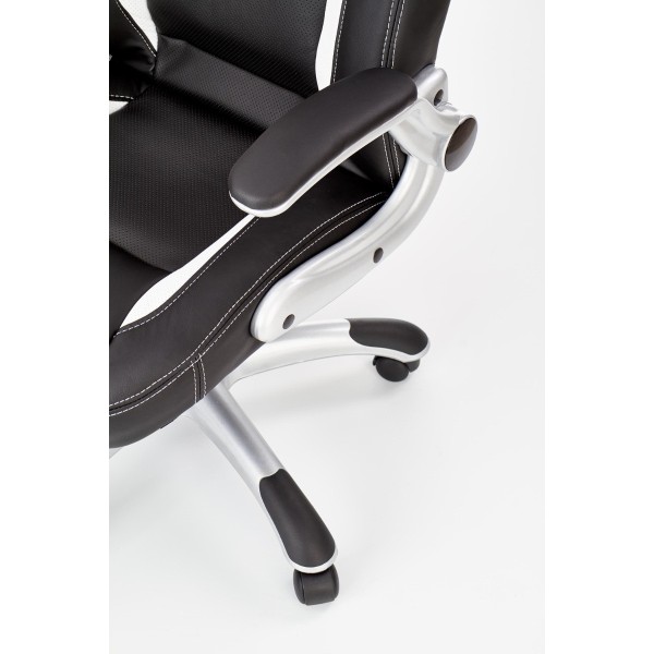 Fotel gabinetowy SATURN czarny Halmar