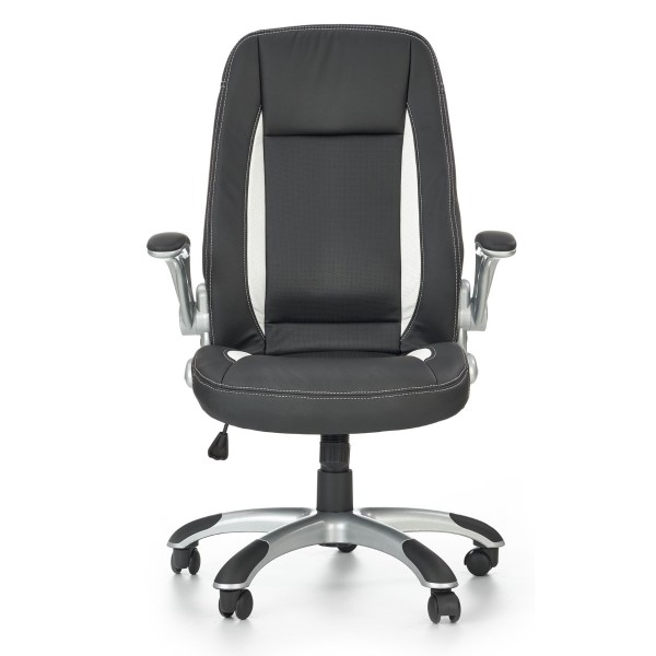 Fotel gabinetowy SATURN czarny Halmar