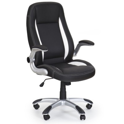 Fotel gabinetowy SATURN czarny Halmar