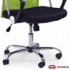 Fotel biurowy na kółkach - VIRE zielony