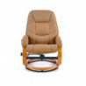 Fotel z funkcją masażu i podgrzewania MATADOR beżowy