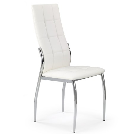 Krzesło metalowe do kuchni K209 białe Halmar