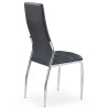 Krzesła metalowe K209 czarne