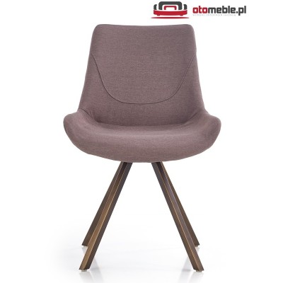 Popielate  krzesło do jadalni K290