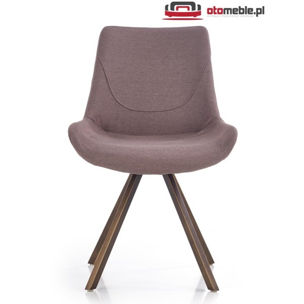 Popielate krzesło do jadalni K290 Halmar - otomeble.pl
