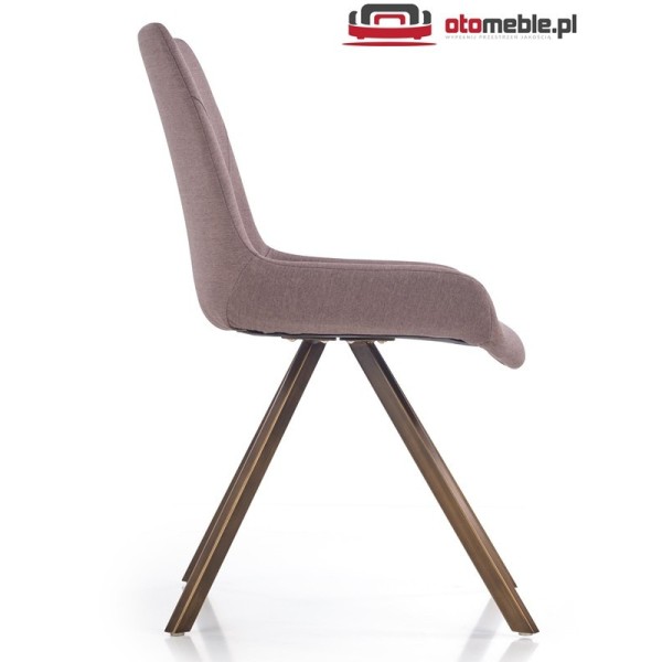Popielate krzesło do jadalni K290 Halmar - otomeble.pl