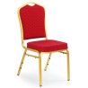 Krzesła bankietowe K66 bordowy