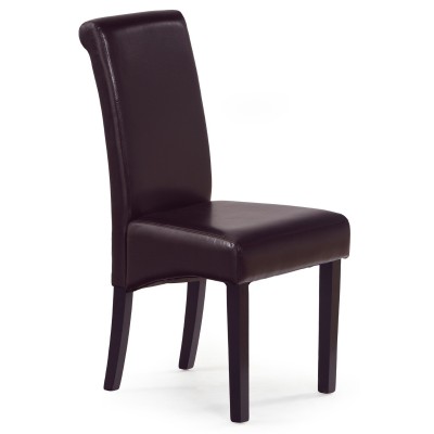 Nowoczesne tapicerowane krzesła Nero