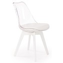Przeźroczyste krzesła K245 Halmar - otomeble.pl