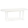 Biały stół do jadalni 160x90cm rozkładany FRYDERYK
