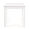 Biały drewniany stół rozkładany 118x75cm MAURYCY