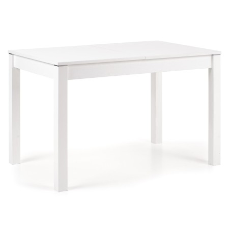 Biały drewniany stół rozkładany 118x75cm MAURYCY Halmar
