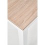Prostokątny kuchenny stół 120x68cm KSAWERY dąb sonoma + biały Halmar