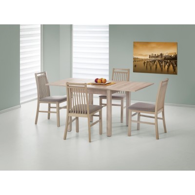 Stół kuchenny kwadratowy rozkładany 80x80cm GRACJAN Halmar