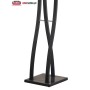 Designerski stojący wieszak W50 czarny Halmar