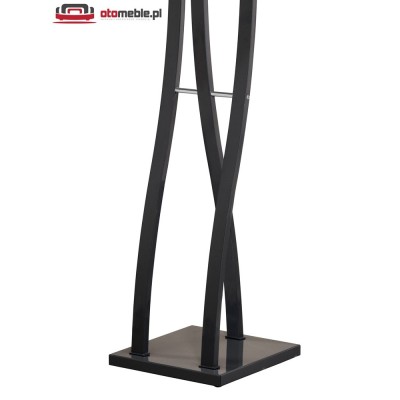 Designerski stojący wieszak czarny - W50
