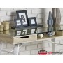 Biurko retro design B33 dąb sonoma-biały Halmar