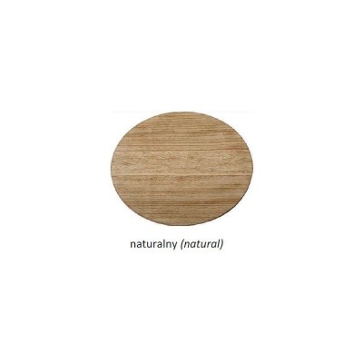 Druciany stolik kawowy MARIFFA naturalny + czarny Halmar