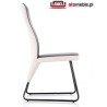 Nowoczesne krzesła kuchenne K300 biało szare