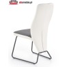 Nowoczesne krzesła kuchenne K300 biało szare