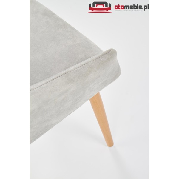 Krzesła kubełkowe K287 szare (popielate) Halmar