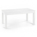 Biały rozkładany stół do jadalni 160x90cm SEWERYN Halmar