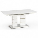 Stół biały rozkładany nowoczesny 160x90cm LORD Halmar
