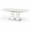 Stół biały rozkładany nowoczesny 160x90cm LORD