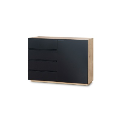 Komoda 120cm z szafką i szufladami DOZE