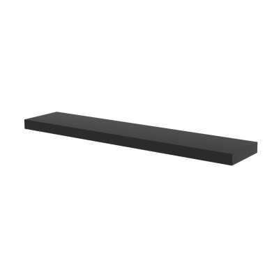 Półka wisząca 120 cm DOZE czarny mat