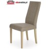 Drewniane tapicerowane krzesła DIEGO