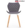 Krzesło na drewnianych nogach K277 Halmar - otomeble.pl