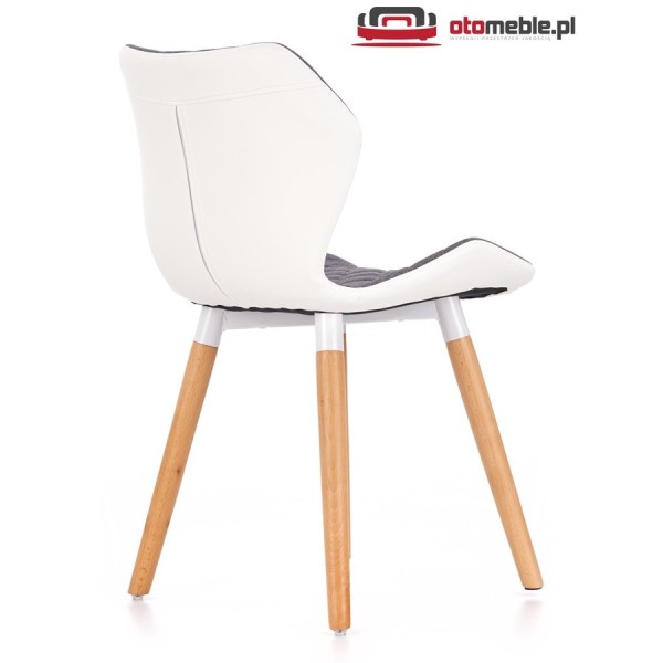 Krzesło na drewnianych nogach K277 Halmar - otomeble.pl