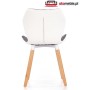 Krzesło na drewnianych nogach K277 Halmar - otomeble.pl