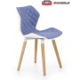 Krzesło na drewnianych nogach K277 Halmar - otomeble.pl