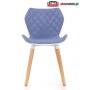 Krzesło na drewnianych nogach K277 Halmar - otomeble.pl