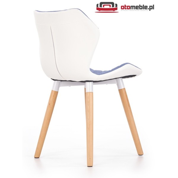 Krzesło na drewnianych nogach K277 Halmar - otomeble.pl