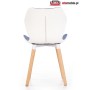 Krzesło na drewnianych nogach K277 Halmar - otomeble.pl