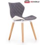 Krzesło na drewnianych nogach K277 Halmar - otomeble.pl