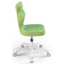 Ergonomiczny fotel dziecięcy do biurka zielony Petit White ST29