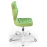 Ergonomiczny fotel dziecięcy do biurka zielony Petit White ST29 rozmiar 3