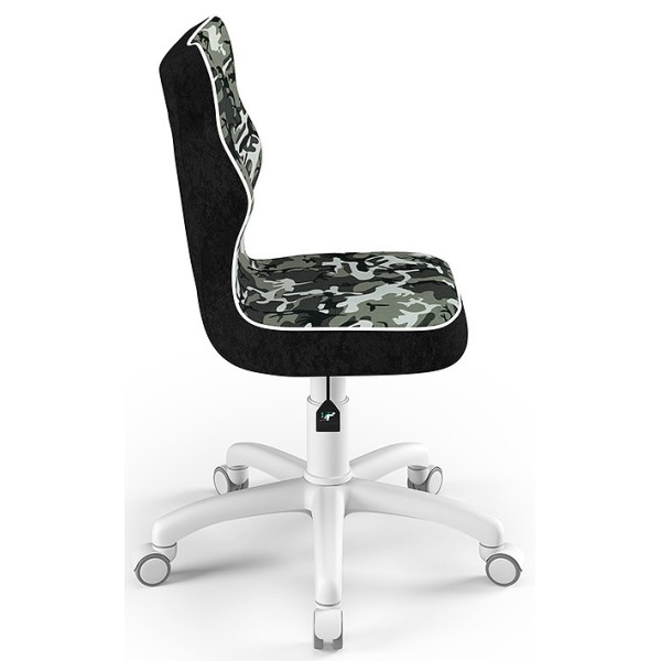 Fotel dla dziecka obrotowy moro Petit White ST33 rozm 3 Entelo