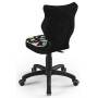 Fotel dla dzieci  w dinozaury Petit Black ST30 rozmiar 3 Entelo