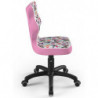 Krzesła do biurka dla dziecka różowe Petit black ST31 rozmiar 3