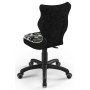 Krzesła ergonomiczne dla dzieci Petit Black ST33 rozmiar 3