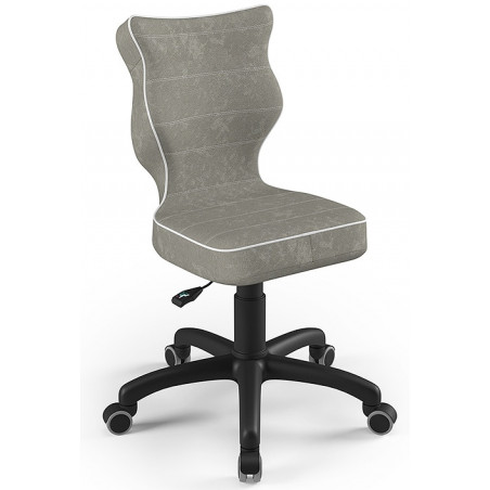 Krzesła dla dzieci do biurka szare Petit black VS03 rozmiar 3