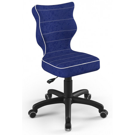 Krzesło obrotowe dla dzieci niebieski Petit black VS06 rozmiar 3