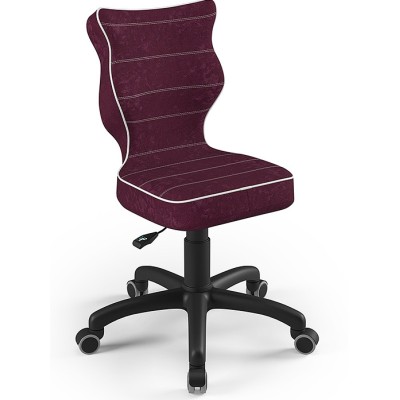 Fotel ergonomiczny dla dziecka fioletowy Petit black VS07 rozmiar 3