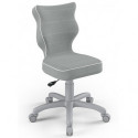 Ergonomiczne krzesło dla dziecka szare Petit grey JS03 rozmiar 3