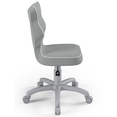 Ergonomiczne krzesło dla dziecka szare Petit grey JS03 rozmiar 3
